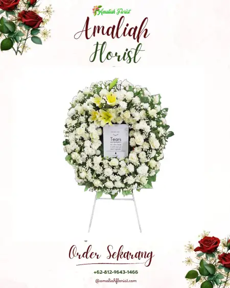 Krans Bunga Duka Telukjambe Timur